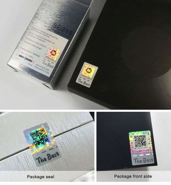 Tem 7 màu hologram được ứng làm tem niêm phong cho các sản phẩm